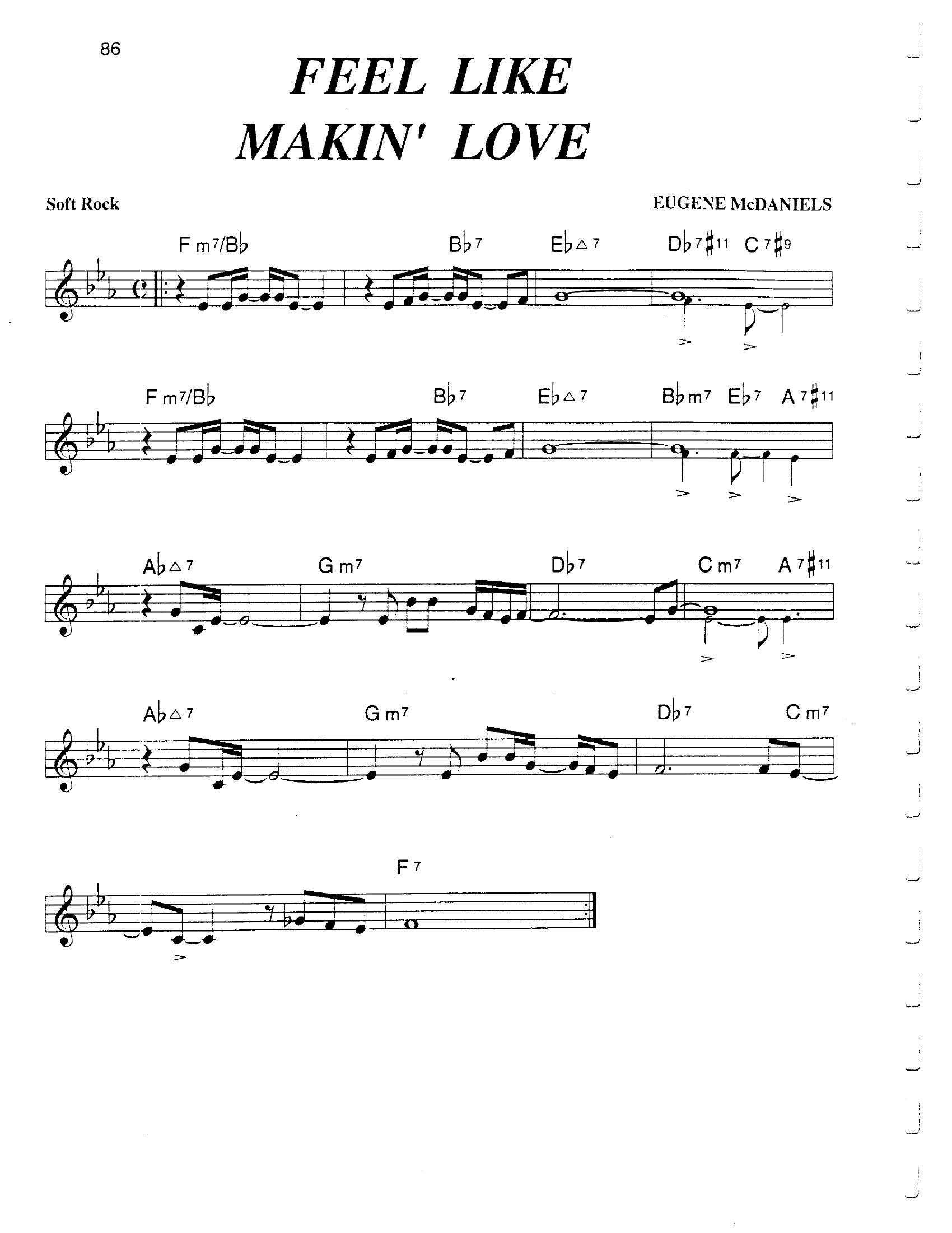 Fell Like Makin' Love Fell Like Makin' Love