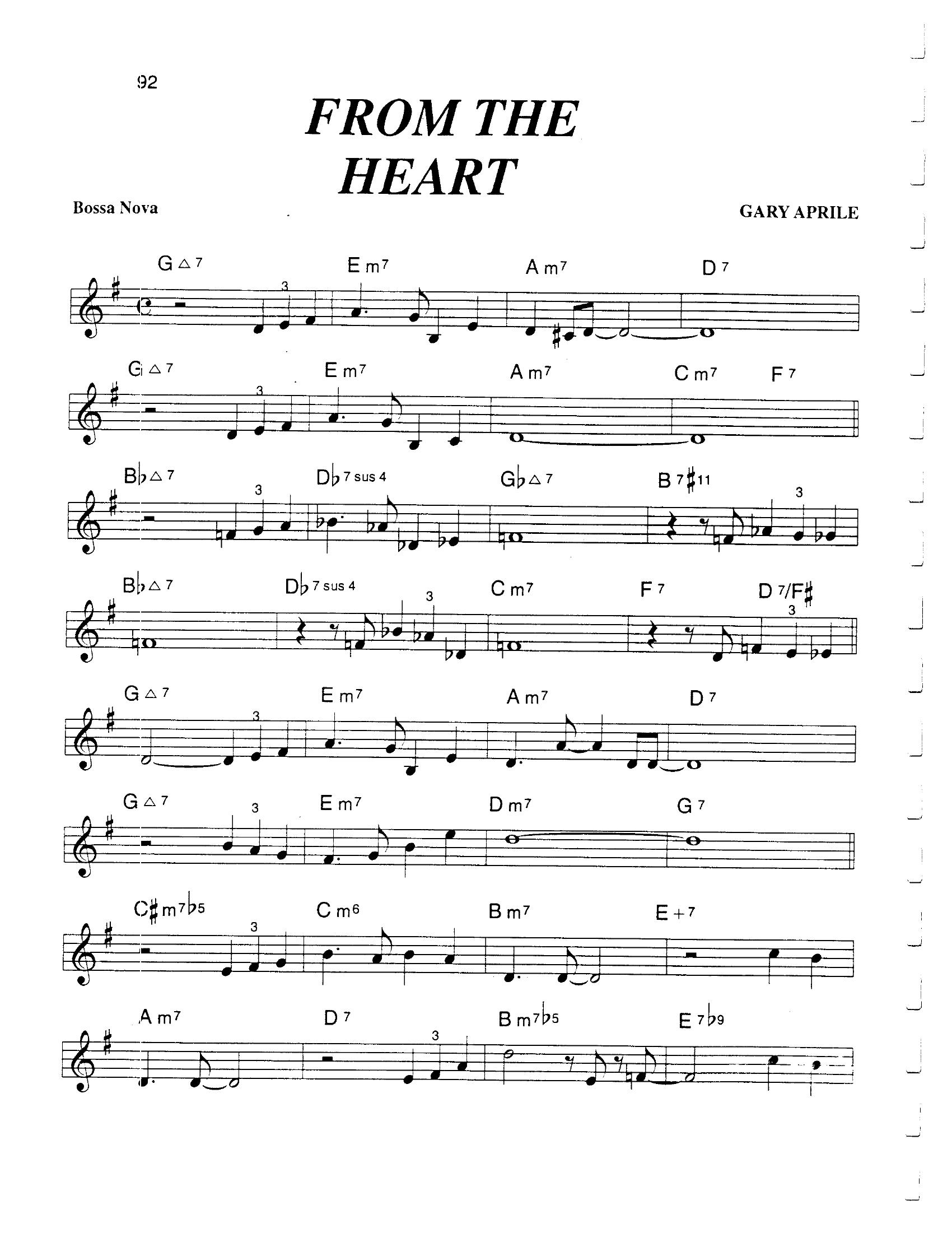From the Heart From the Heart