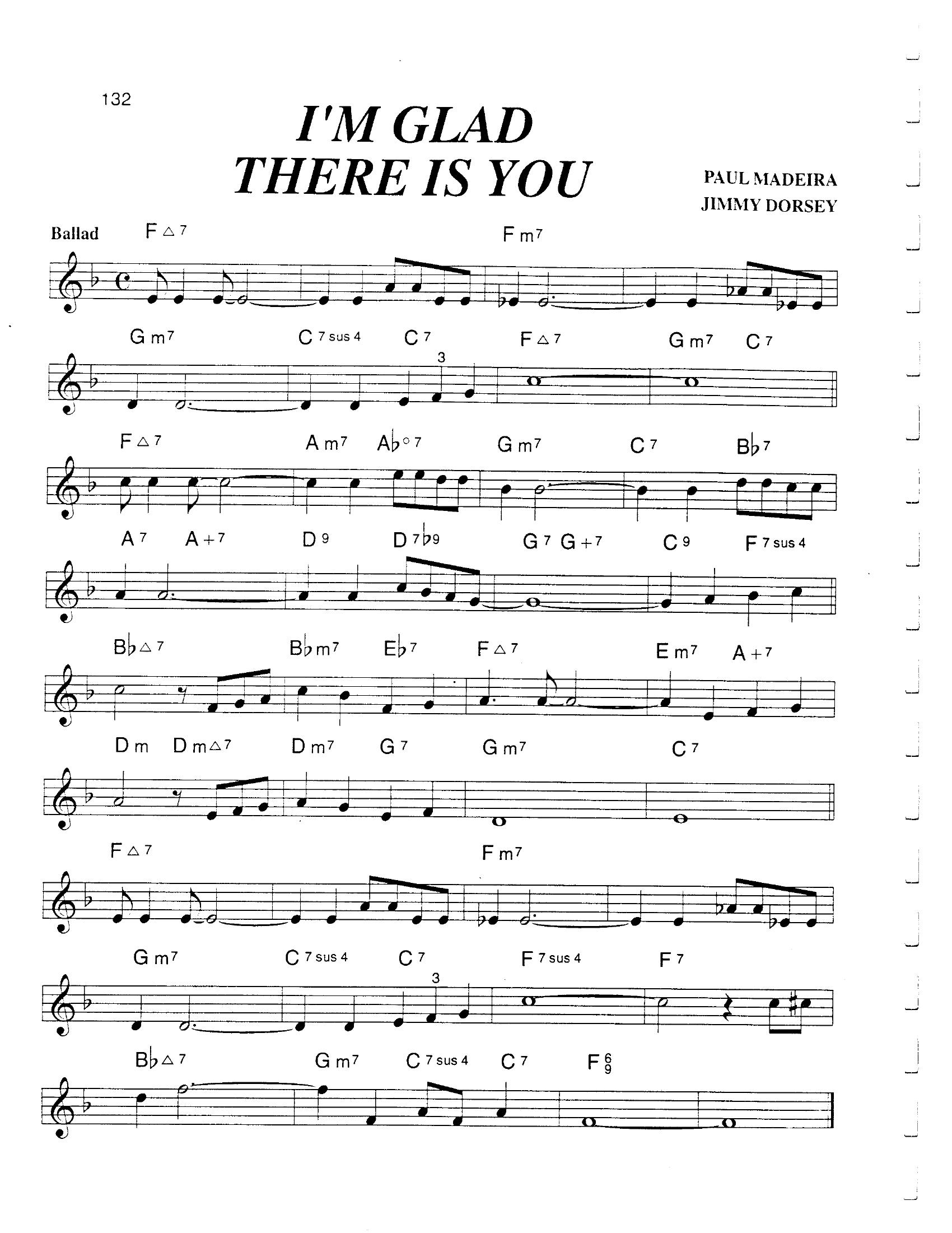 I'm Glad There Is You I'm Glad There Is You