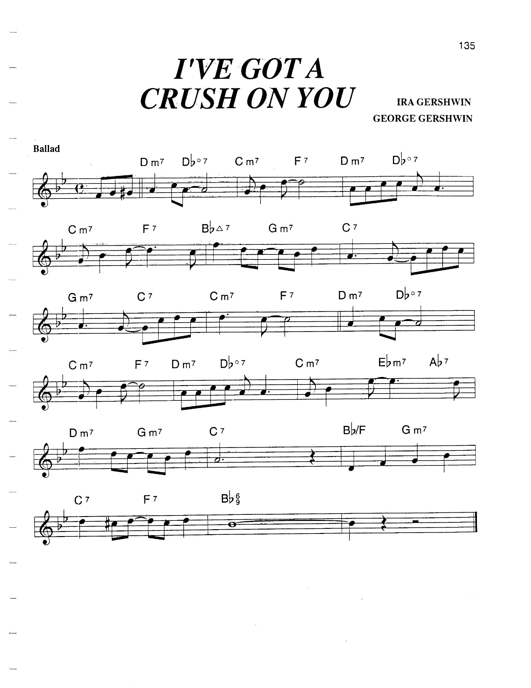 I've Got A Crush On You I've Got A Crush On You