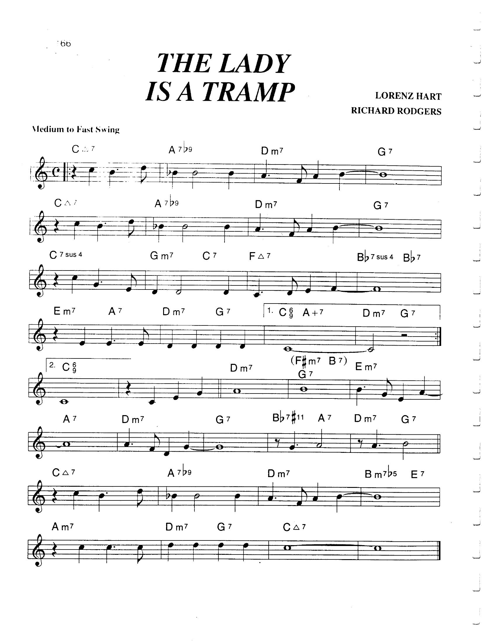 Lady Is A Tramp Lady Is A Tramp