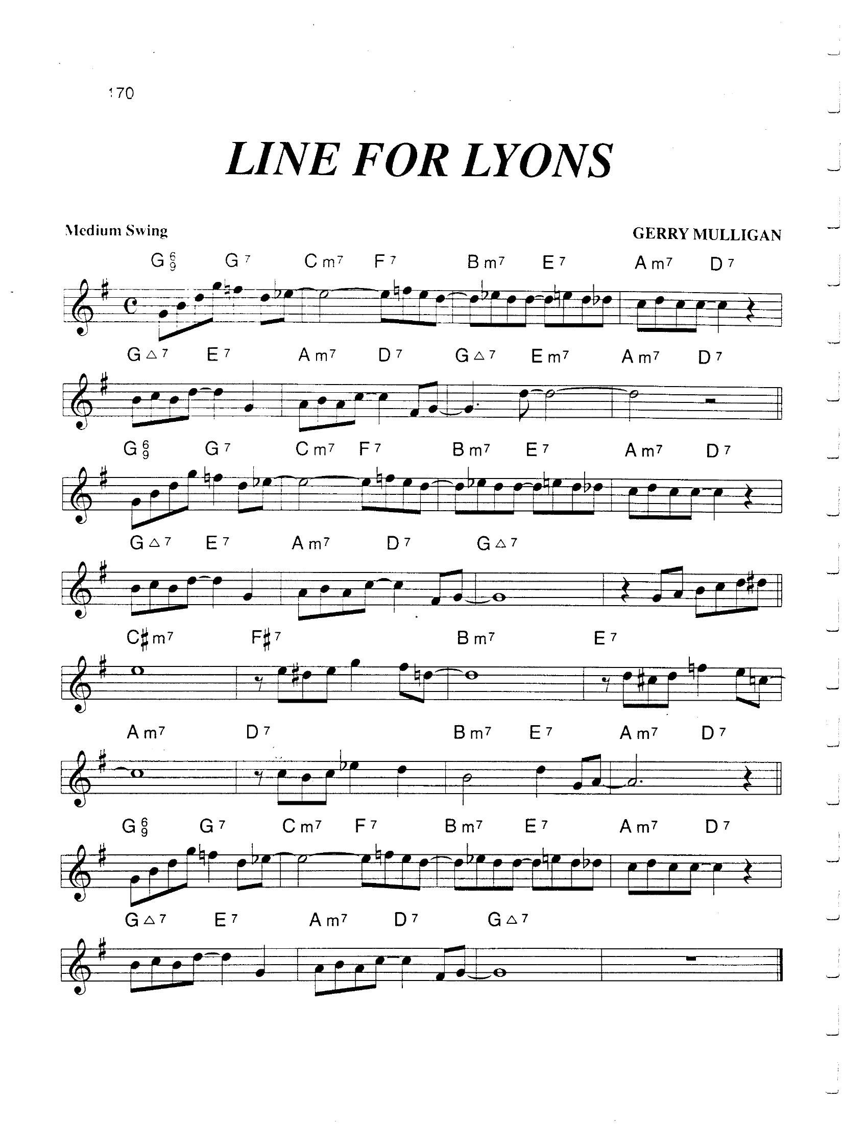 Line For Lyons Line For Lyons