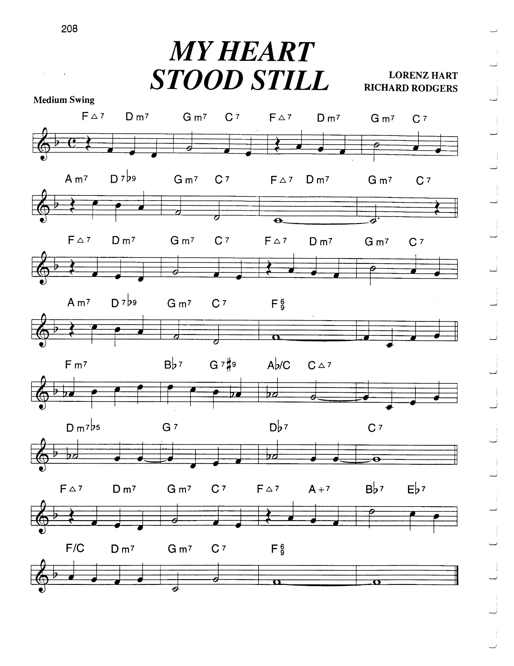My Heart Stood Still My Heart Stood Still