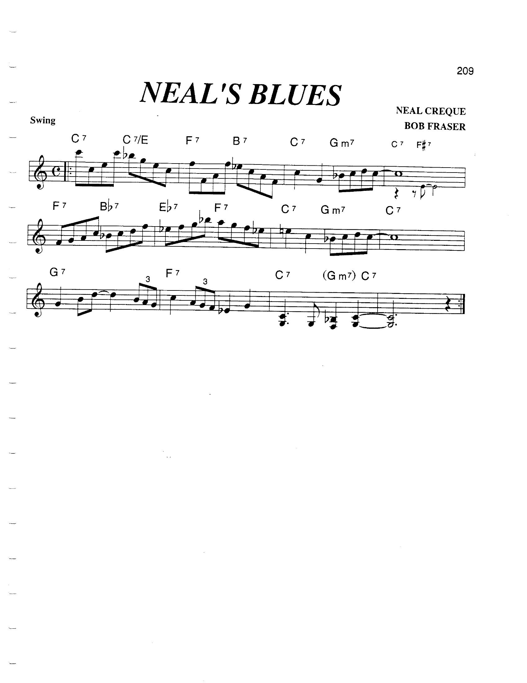 Neal's Blues Neal's Blues
