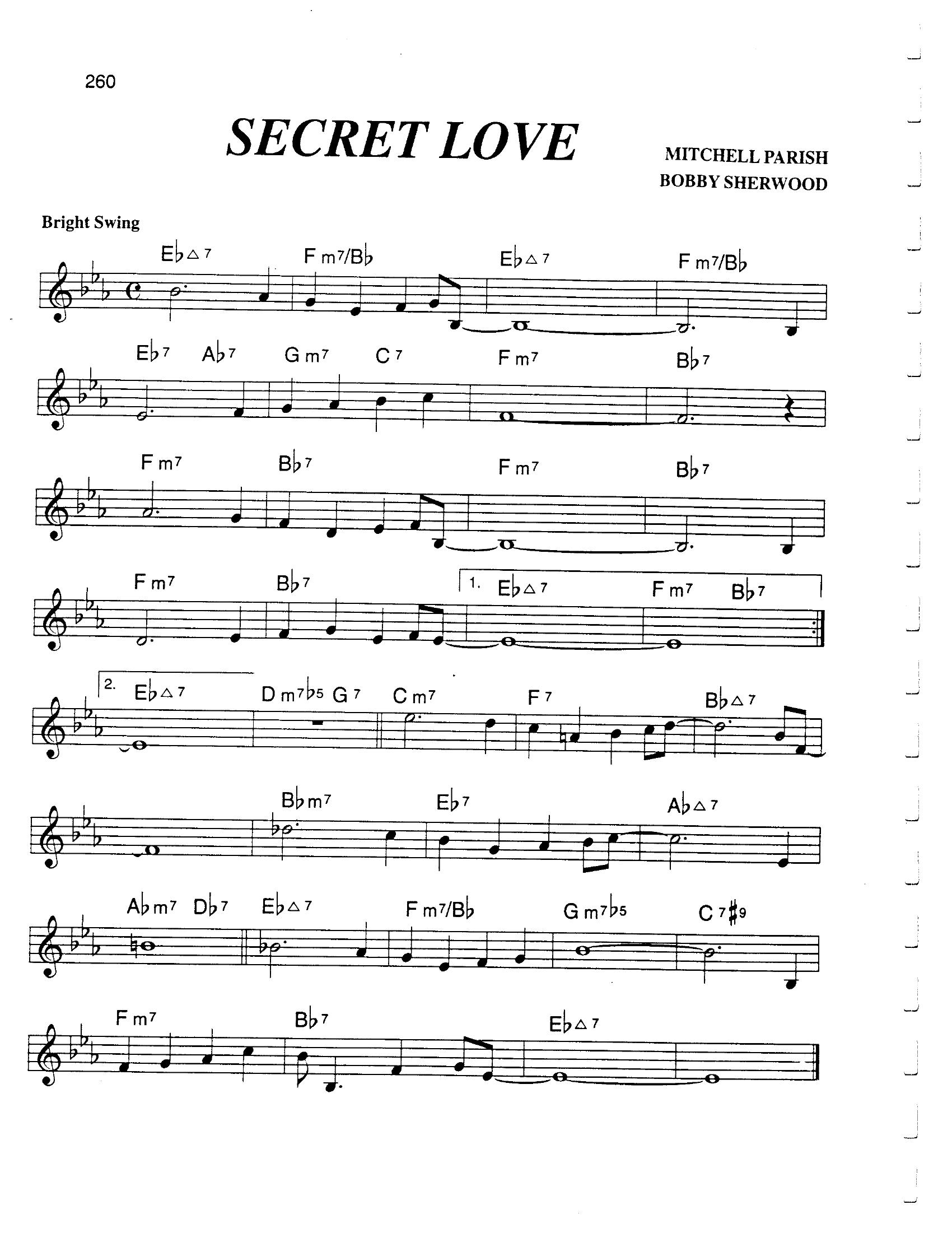 Secret Love Secret Love