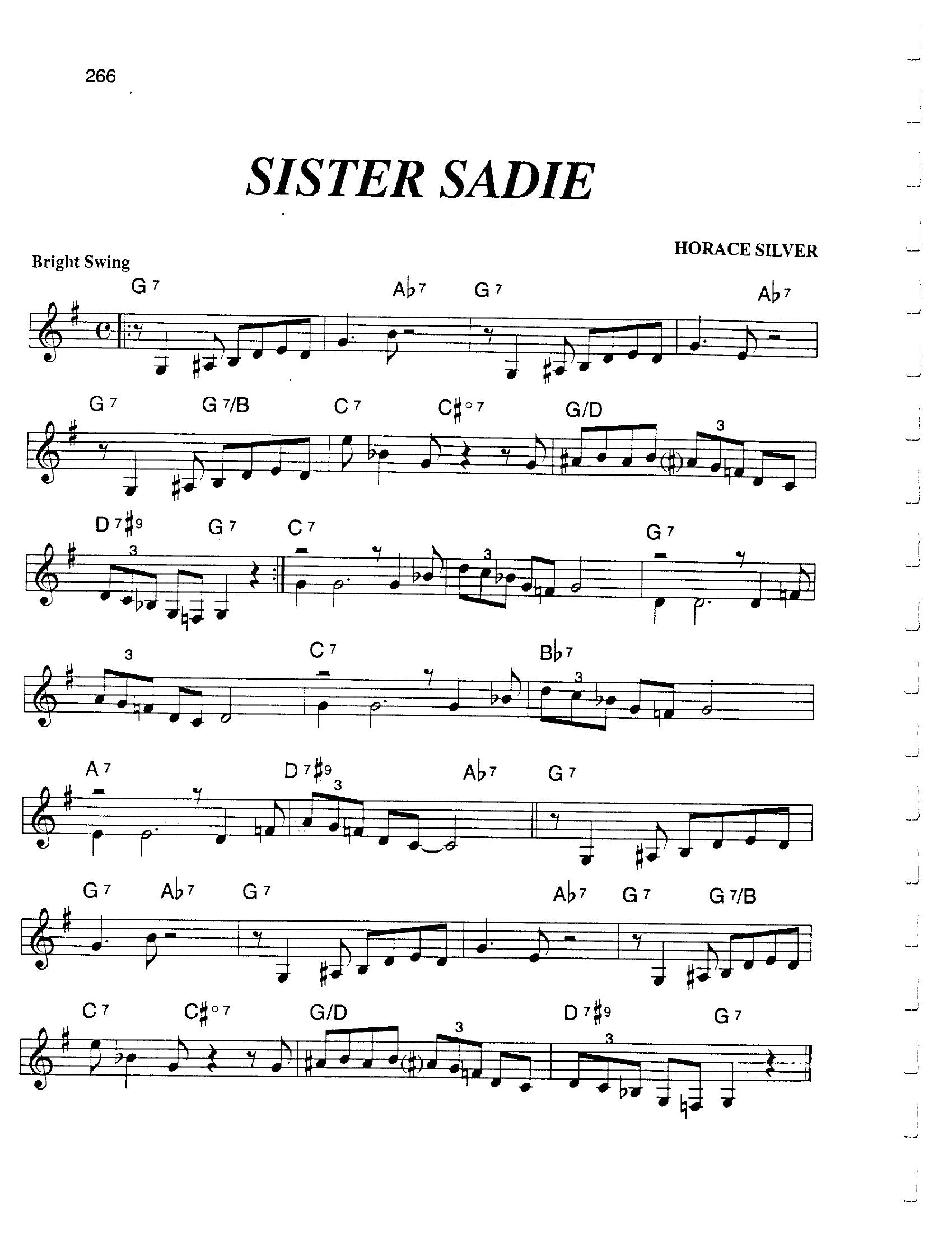 Sister Sadie Sister Sadie