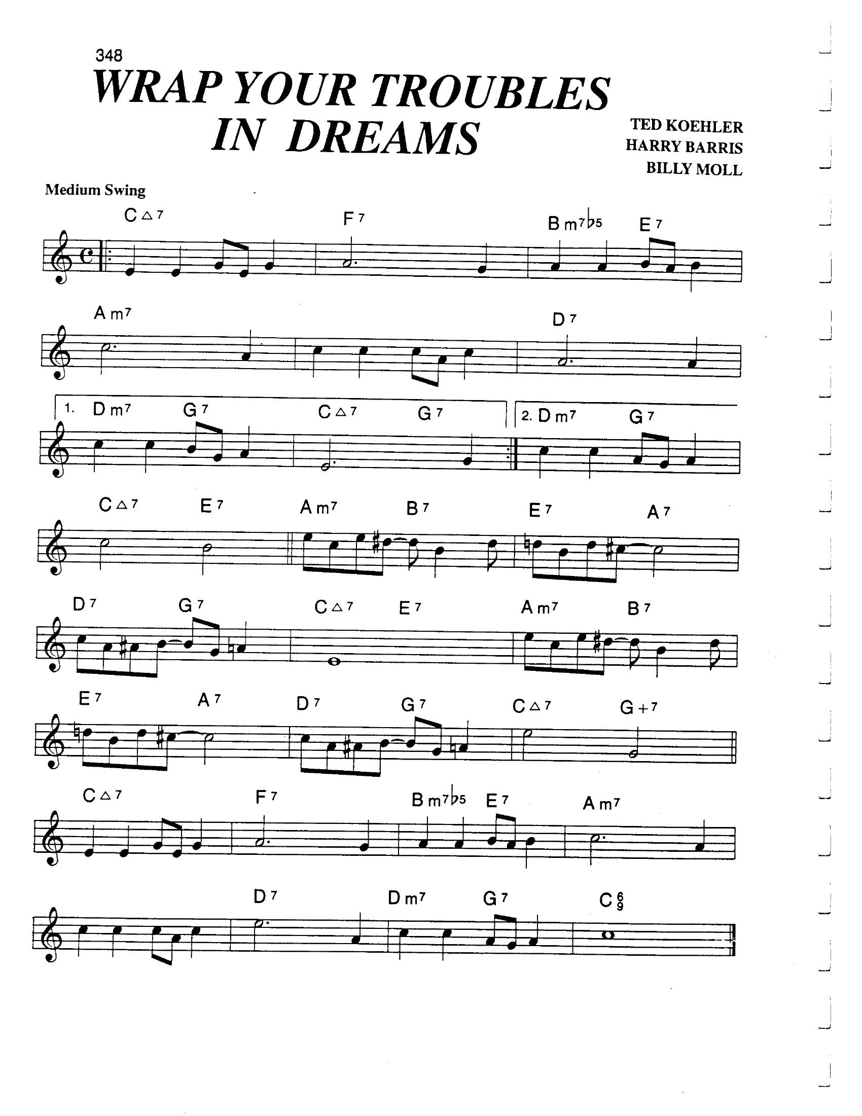 Wrap Your Troubles In Dreams Wrap Your Troubles In Dreams