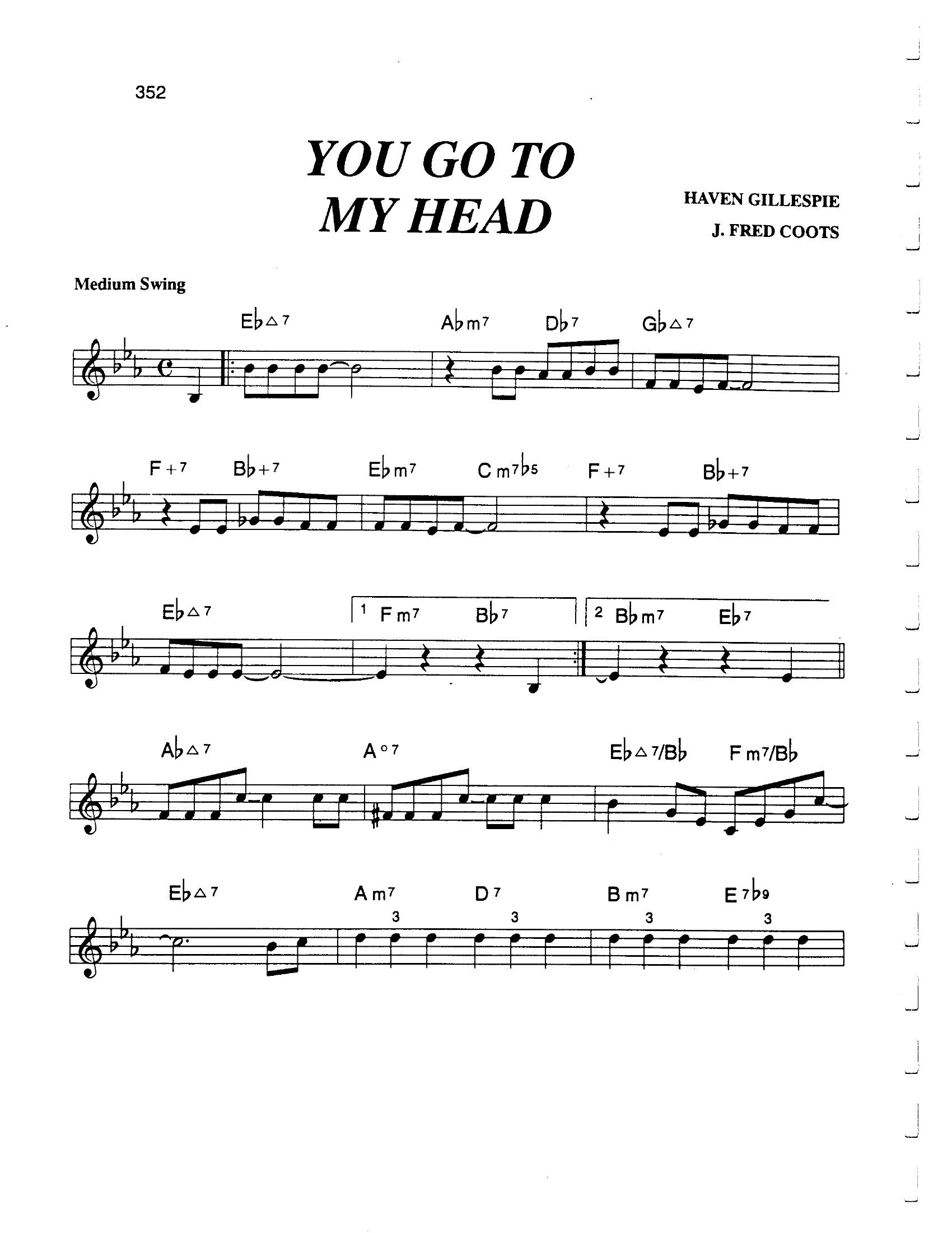 You Go To My Head You Go To My Head