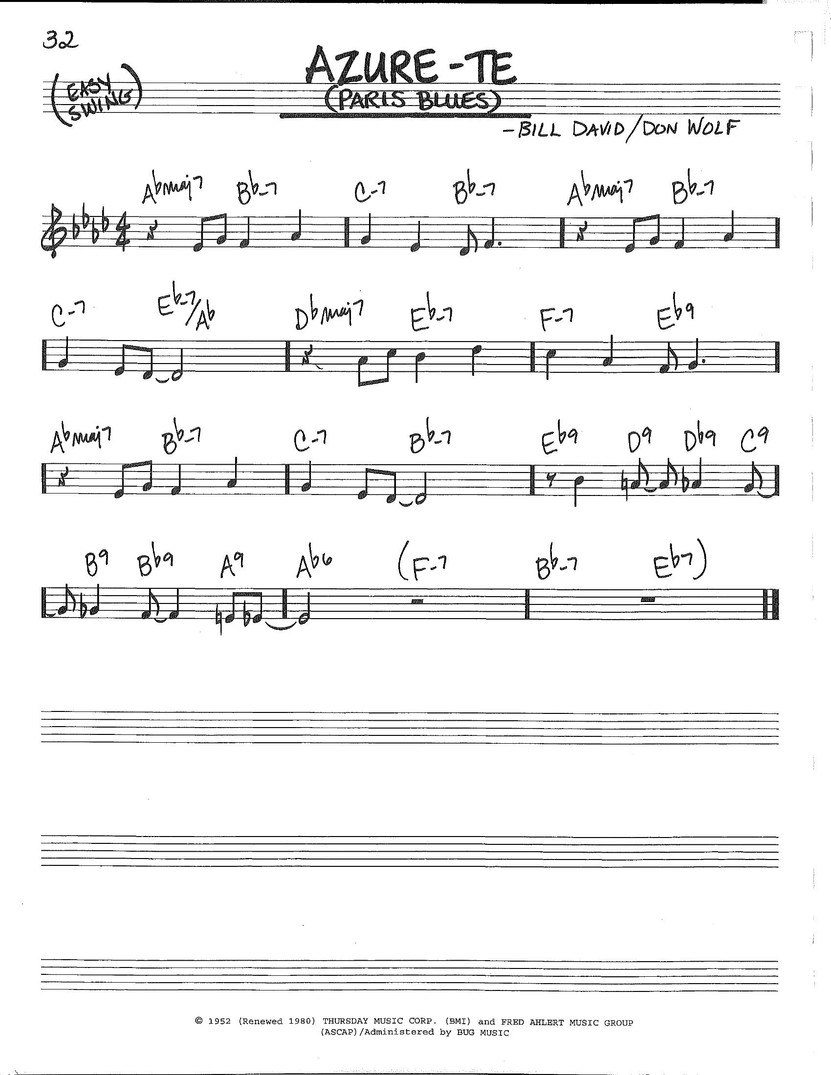 Azure-te (Paris Blues) Azure-te (Paris Blues)