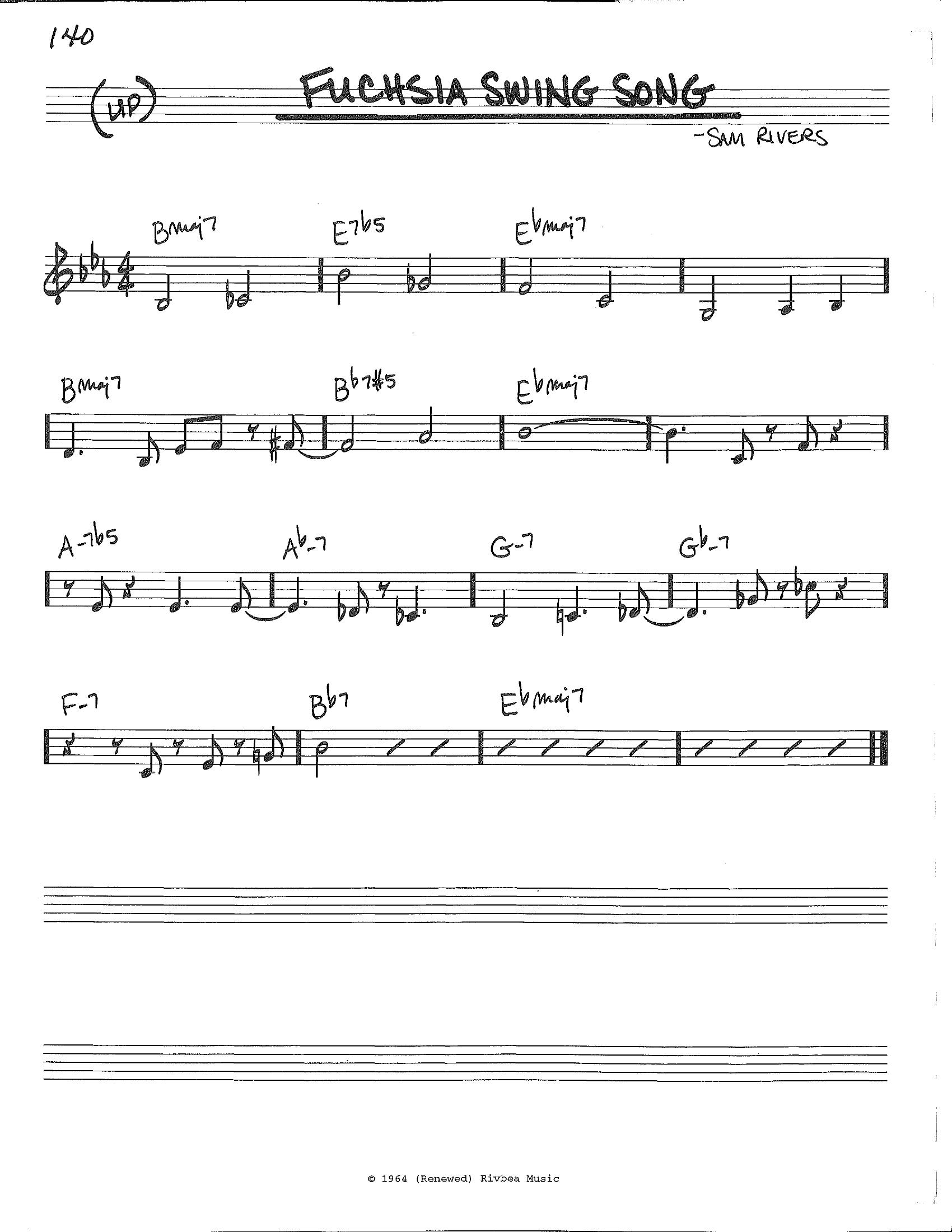 Fuchsia Swing Song Fuchsia Swing Song