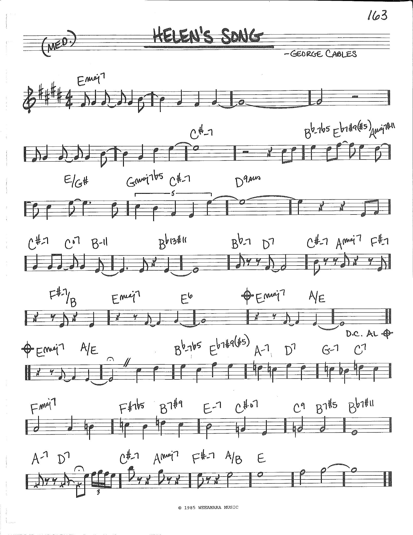 Helen’s Song Helen’s Song