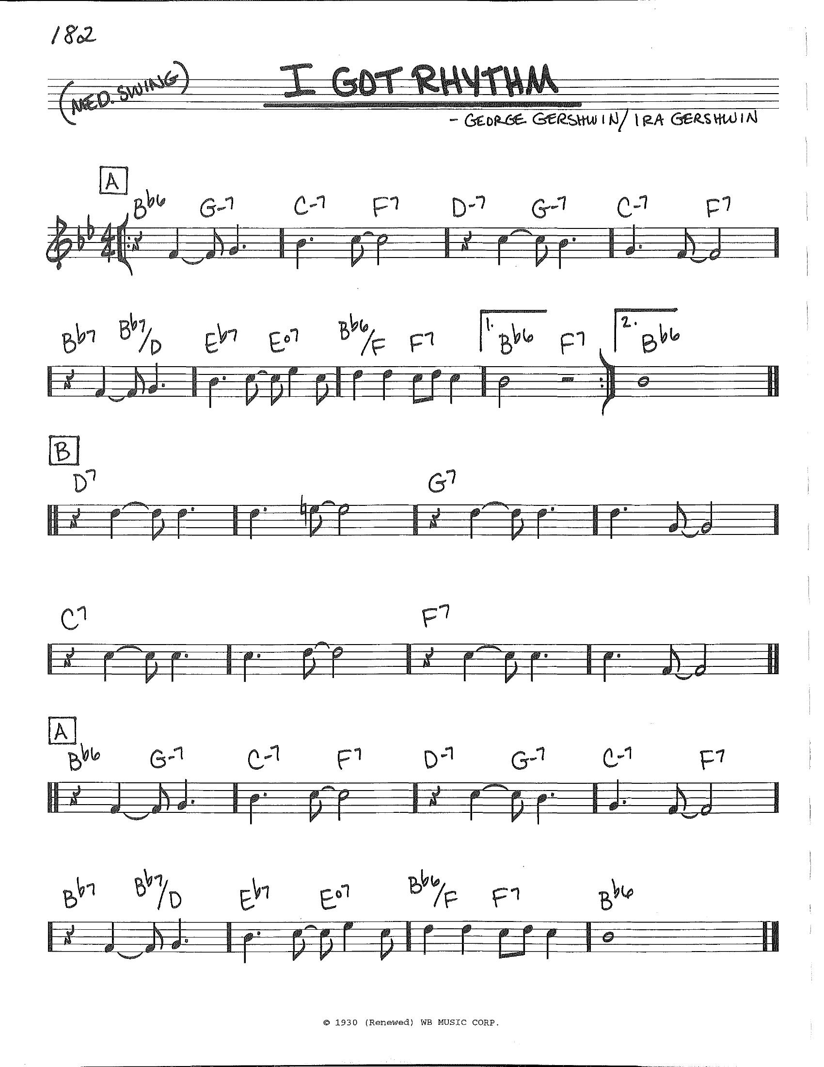 I Got Rhythm