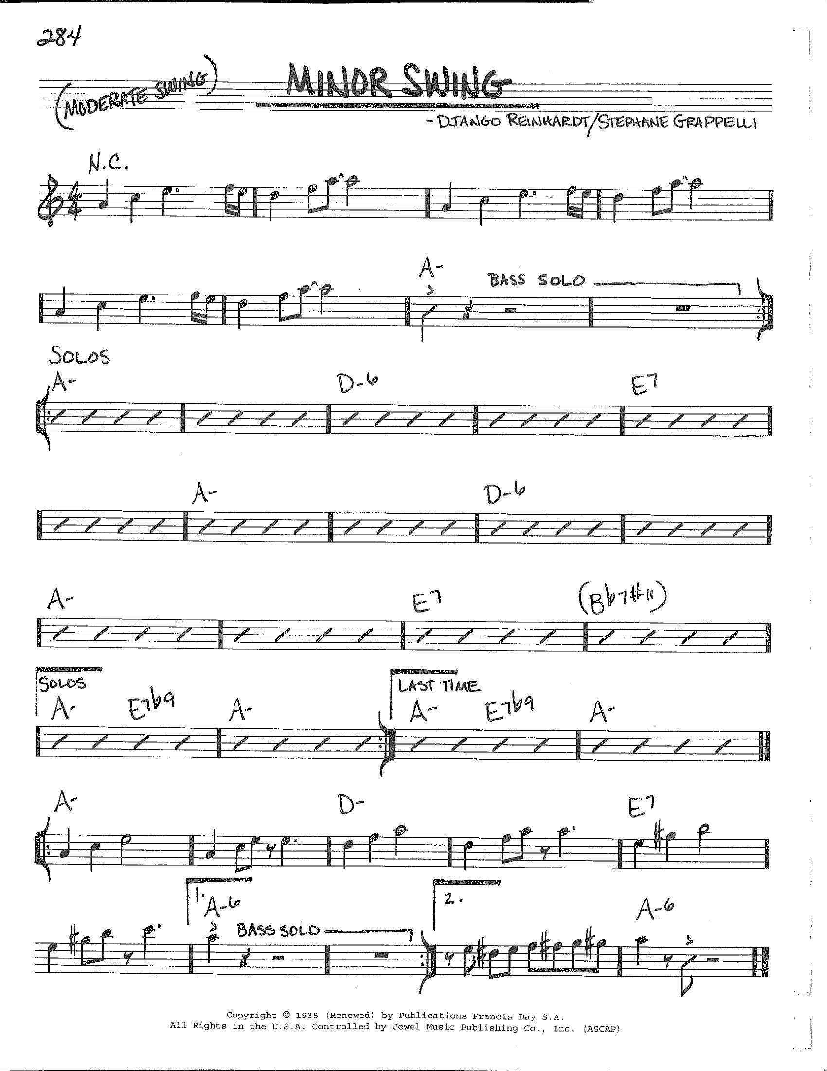 Minor Swing Minor Swing
