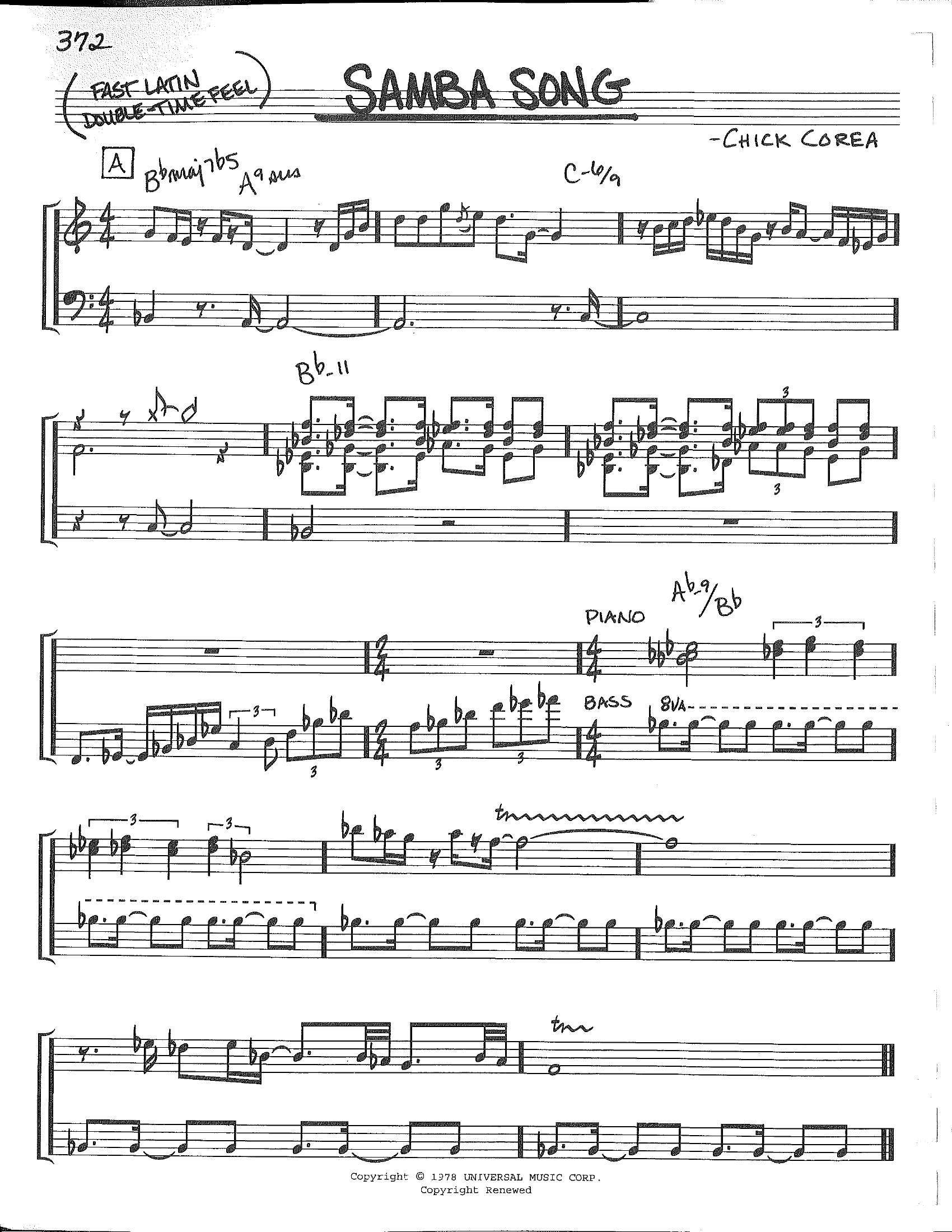 Samba Song Samba Song