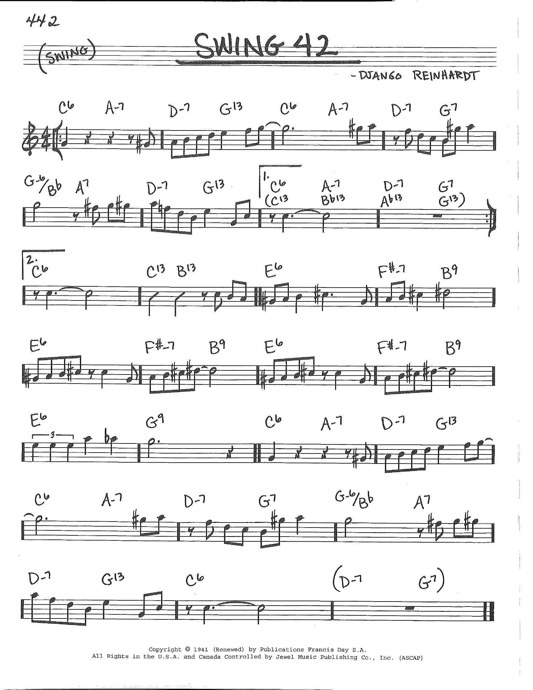 Swing 42 Swing 42