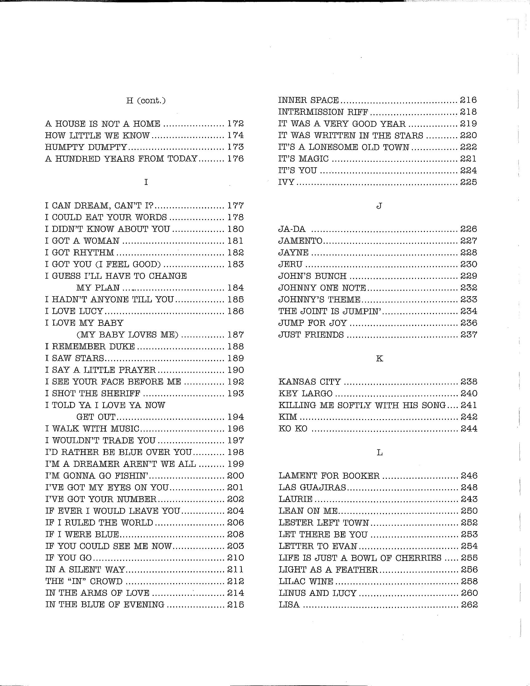 Index Index